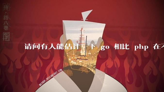 请问有人能估计一下 go 相比 php 在不同用户量下能省多少钱吗？